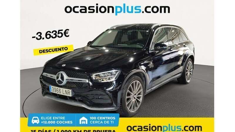 Negro Usado 2021 Mercedes GLC220 SUV | 36.264 € (Super precio) - Imagen 1/4