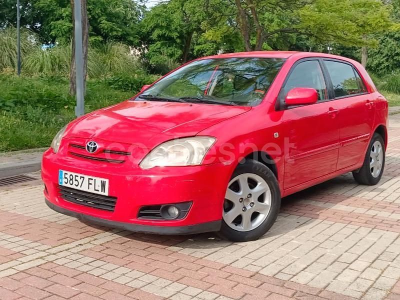 Rojo Usado 2007 Toyota Corolla Sol Berlina | 3495 € (Precio justo) - Imagen 1/4