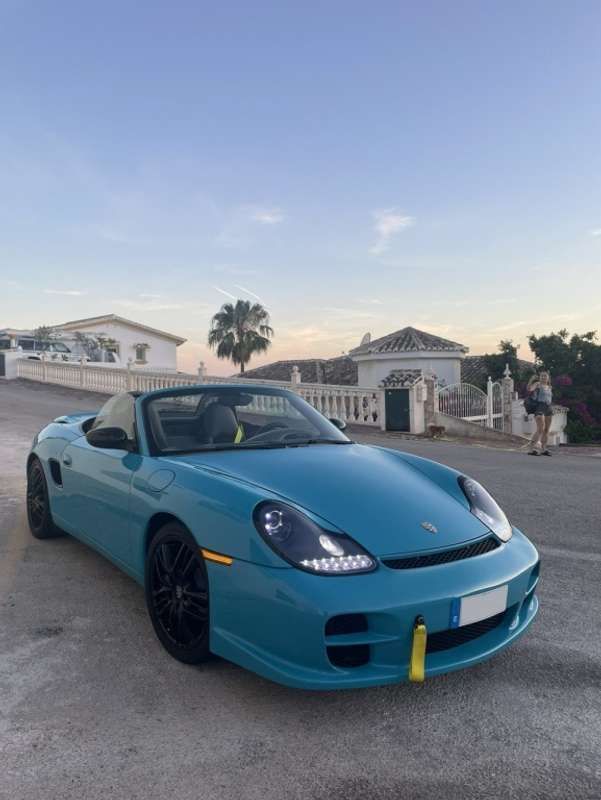 Usado Porsche Boxster 220 CV (161 kW) 2000 Azul Descapotable