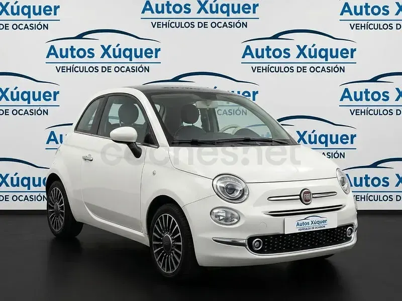 Usado Fiat 500 Lounge 69 CV (50 kW) 2017 Blanco Berlina