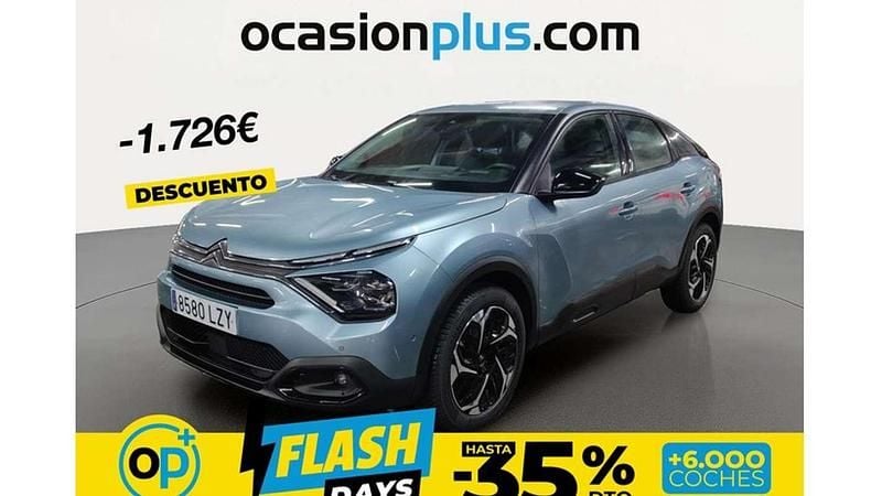 Usado Citroën C4 Feel 131 CV (96 kW) 2022 Azul Utilitario