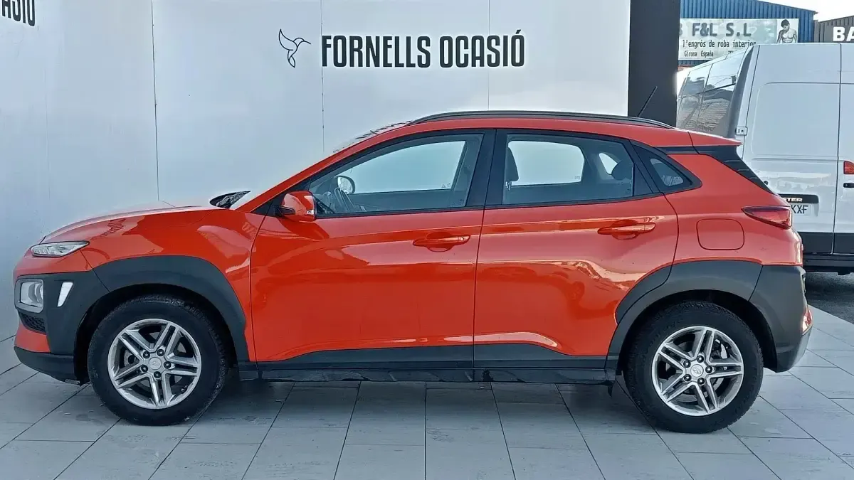 Używany Hyundai Kona 120 KM (88 kW) 2018 Pomarańczowy SUV