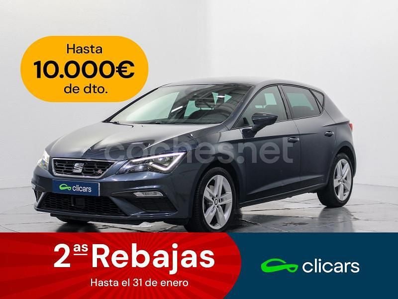 Gris / plata Usado 2020 Seat Leon FR Berlina | 14.490 € (Precio justo) - Imagen 1/4