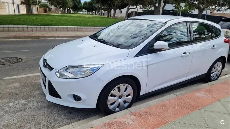 Usado Ford Focus Trend 95 CV (69 kW) 2013 Blanco Berlina