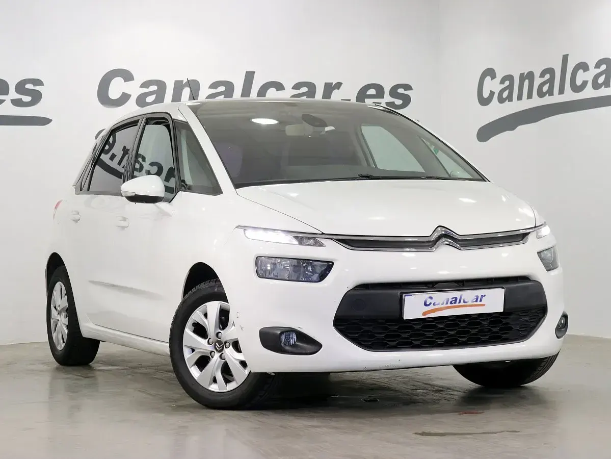 Usado Citroën C4 Picasso Seduction 120 CV (88 kW) 2014 Blanco Monovolumen