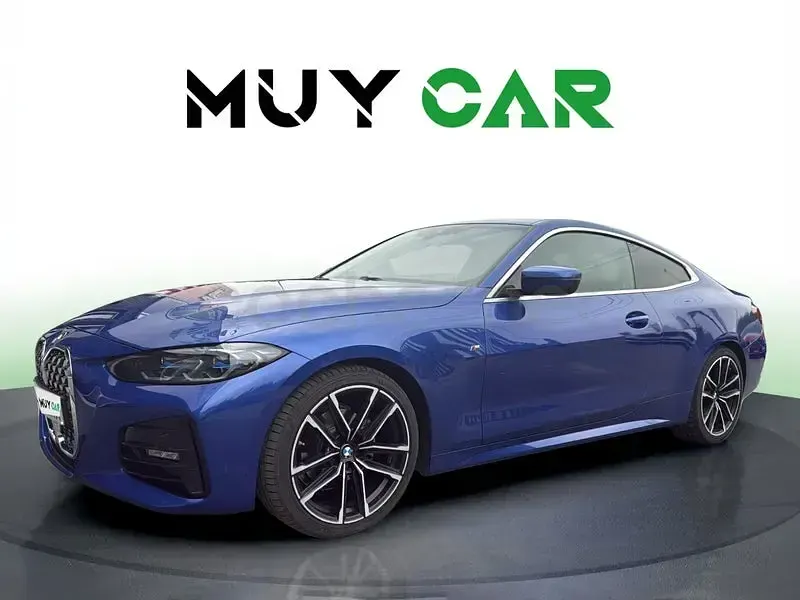 Usado BMW 420 M Sport 190 CV (139 kW) 2021 Azul Coupe
