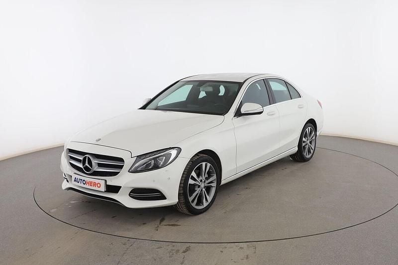 Usado Mercedes C220 Avantgarde 170 CV (125 kW) 2015 Blanco Berlina