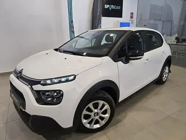 Usado Citroën C3 Live 102 CV (75 kW) 2021 Blanco Utilitario