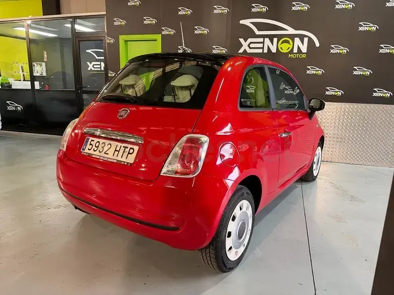 Usado Fiat 500 69 CV (50 kW) 2014 Rojo Berlina