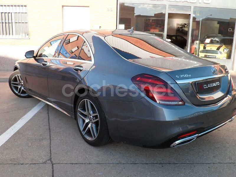 Usado Mercedes S350 286 CV (210 kW) 2019 Gris / plata Berlina