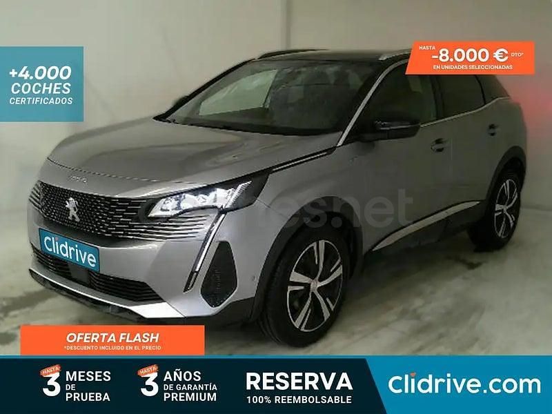 Usado Peugeot 3008 GT 130 CV (95 kW) 2023 Gris / plata SUV