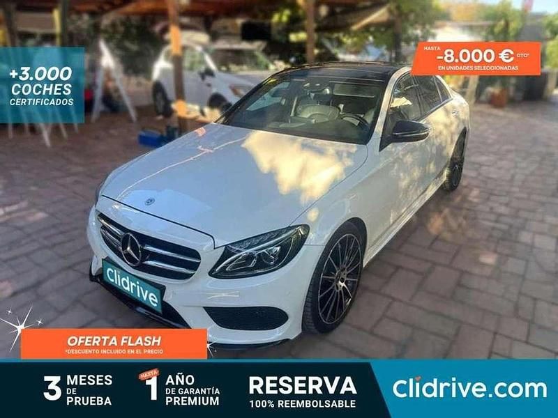 Blanco Usado 2018 Mercedes C250 Berlina | 20.490 € (Buen precio) - Imagen 1/4