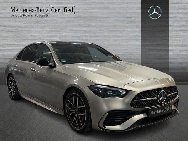 Usado Mercedes C220 200 CV (147 kW) 2022 Plata mojave