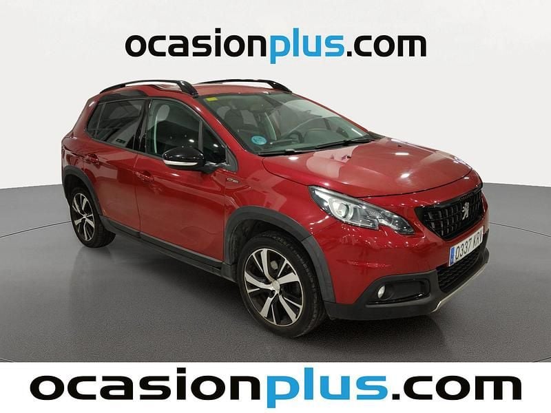 Usado Peugeot 2008 GT-line 131 CV (96 kW) 2018 Rojo SUV