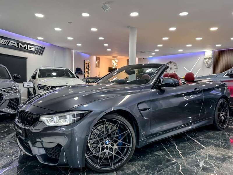 Usado BMW M4 Cabriolet Competition Edition 450 CV (330 kW) 2019 Gris Descapotable