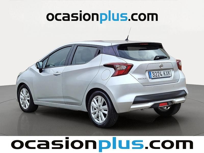 Usado Nissan Micra Acenta 101 CV (74 kW) 2019 Gris plata Utilitario