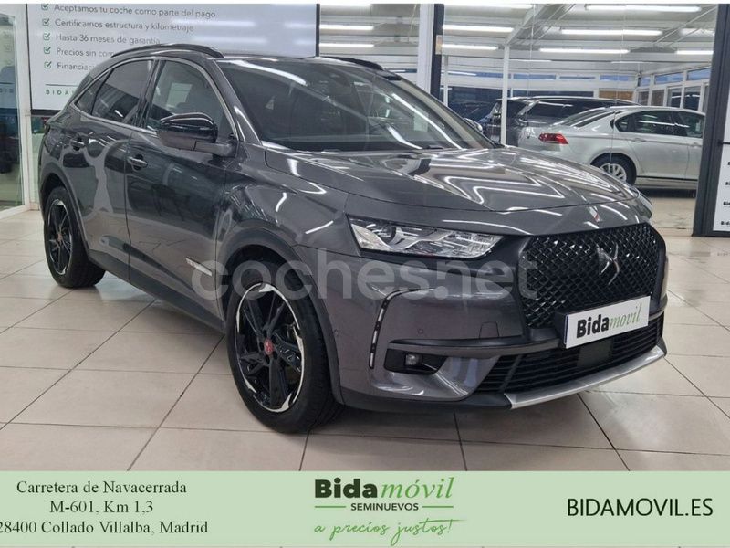 Gris / plata Usado 2022 DS Automobiles DS7 Crossback Performance SUV | 25.650 € (Buen precio) - Imagen 1/4