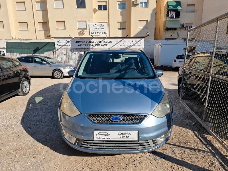Azul Usado 2007 Ford Galaxy Ghia Monovolumen | 5999 € - Imagen 1/4