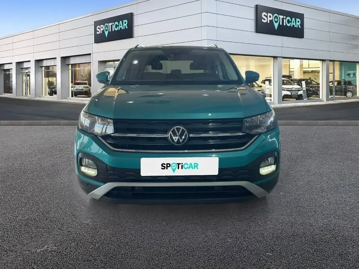 Usado VW T-Cross Advance 95 CV (69 kW) 2022 Azul SUV