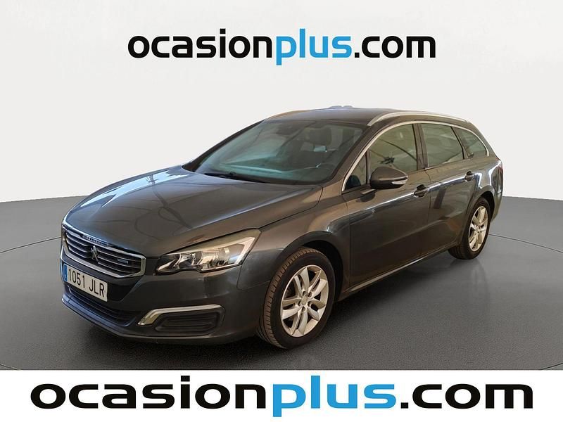 Gris Usado 2016 Peugeot 508 Active Familiar | 8550 € (Precio justo) - Imagen 1/4