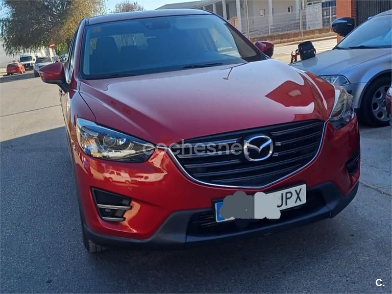 Usado Mazda CX-5 Style 150 CV (110 kW) 2016 Granate SUV