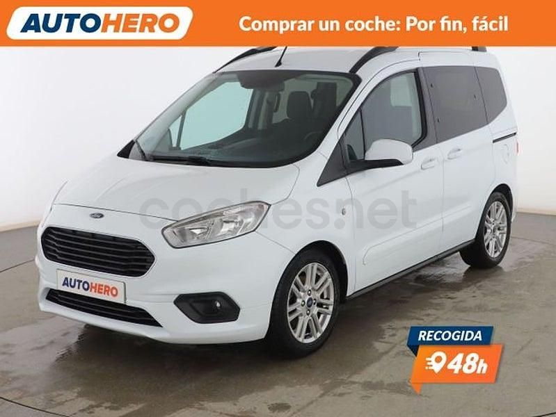 Blanco Usado 2019 Ford Tourneo Courier Titanium Monovolumen | 15.599 € (Precio justo) - Imagen 1/3