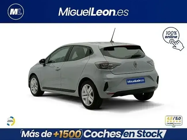 Usado Renault Clio Evolution 89 CV (65 kW) 2024 Gris Utilitario