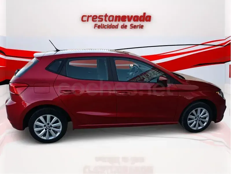 Usado Seat Ibiza CONNECT 80 CV (58 kW) 2019 Rojo Utilitario