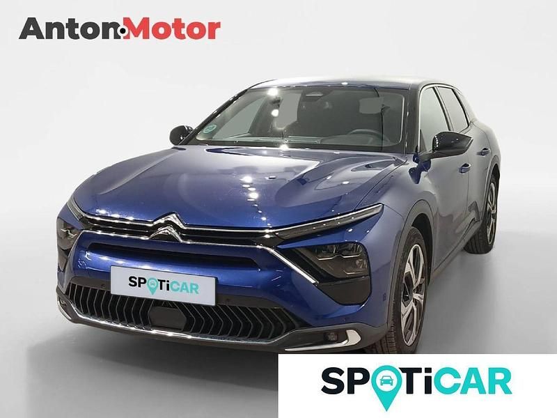 Usado Citroën C5 X Feel 130 CV (95 kW) 2022 Azul Familiar