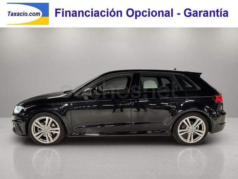 Usado Audi A3 S-Line 150 CV (110 kW) 2015 Negro Berlina
