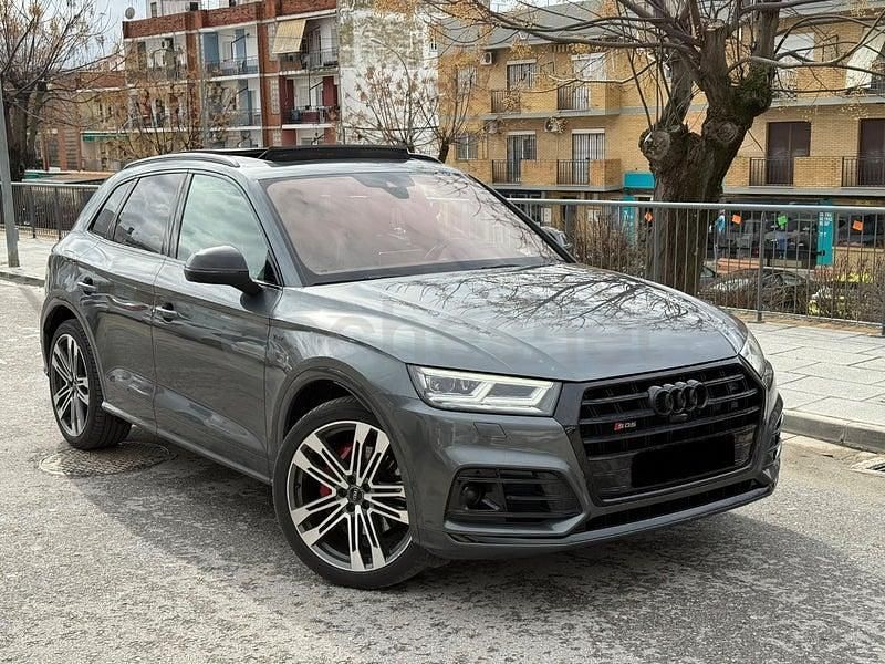 Usado Audi SQ5 Comfort 354 CV (260 kW) 2018 Gris / plata SUV