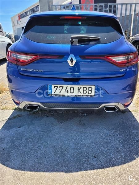Azul Usado 2017 Renault Mégane GT Line GT Berlina | 21.000 € (Caro) - Imagen 1/4
