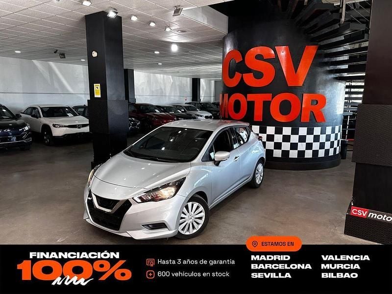 Gris Usado 2022 Nissan Micra Tekna Utilitario | 12.350 € (Precio justo) - Imagen 1/4