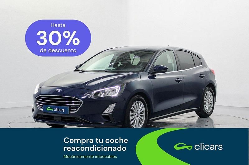 Usado Ford Focus Trend+ 120 CV (88 kW) 2021 Azul Berlina