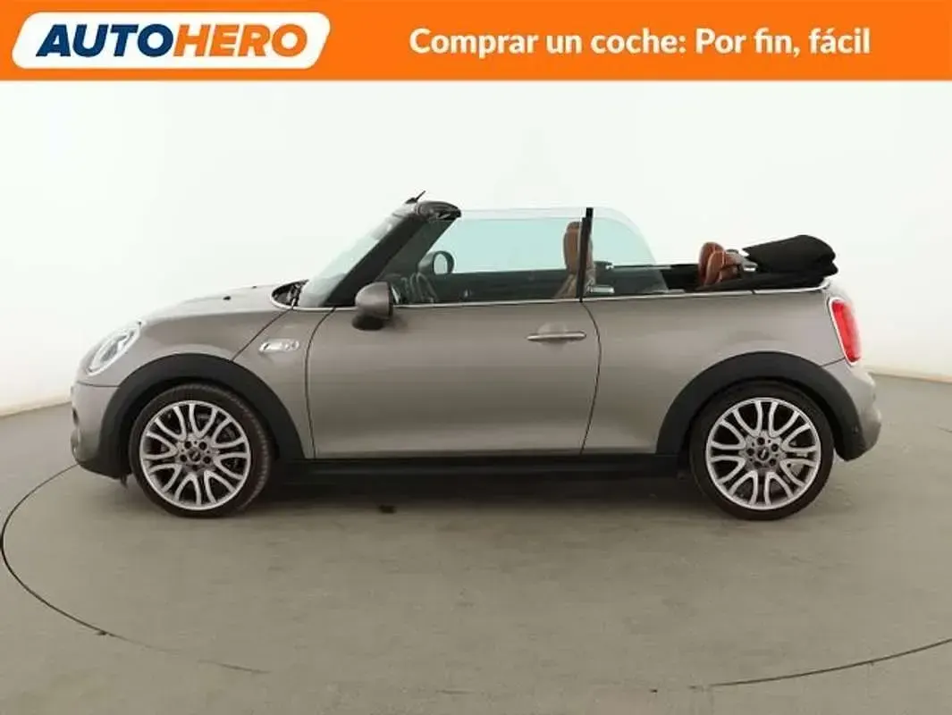 Usado Mini Cooper S Cabriolet 170 CV (125 kW) 2017 Gris Descapotable