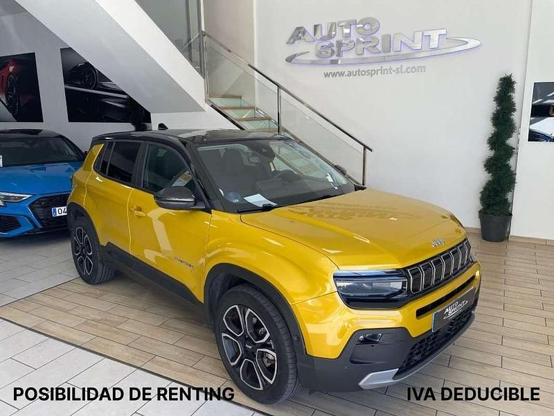 Amarillo Usado 2023 Jeep Avenger EV SUV | 25.490 € (Precio justo) - Imagen 1/4