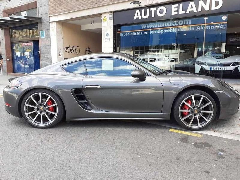 Usado Porsche Cayman S 350 CV (257 kW) 2018 Gris Coupe