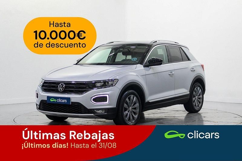 Blanco Usado 2021 VW T-Roc Sport SUV | 23.490 € (Precio justo) - Imagen 1/4