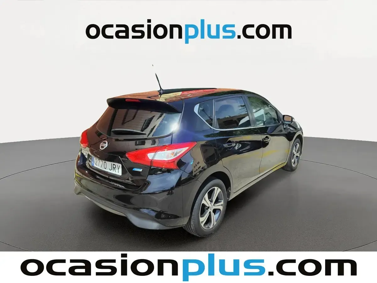Usado Nissan Pulsar Acenta 110 CV (80 kW) 2016 Negro Utilitario