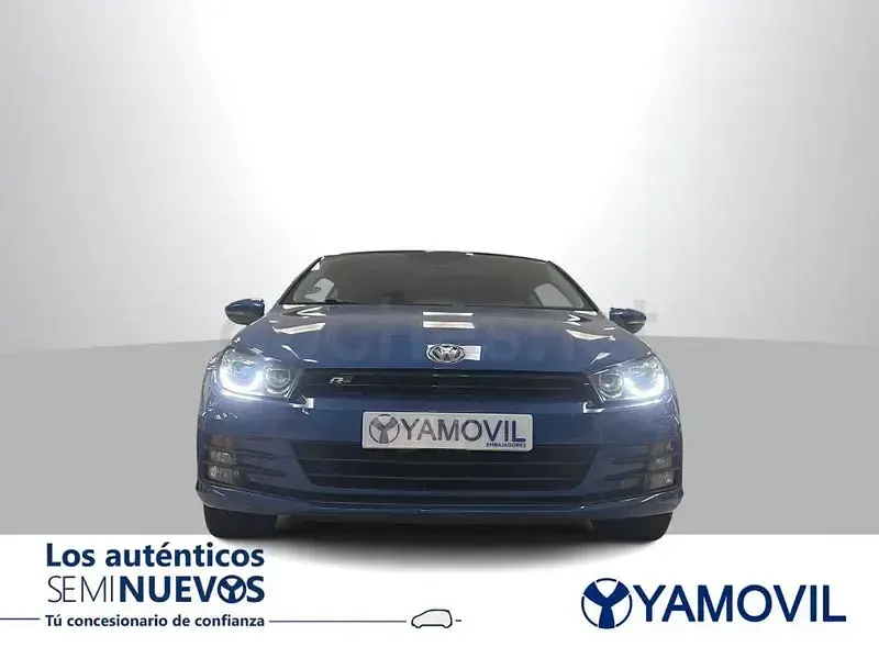 Usado VW Scirocco R-line 125 CV (91 kW) 2016 Azul Coupe