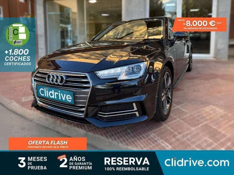 Negro Usado 2018 Audi A4 S-Line Berlina | 18.990 € (Buen precio) - Imagen 1/3