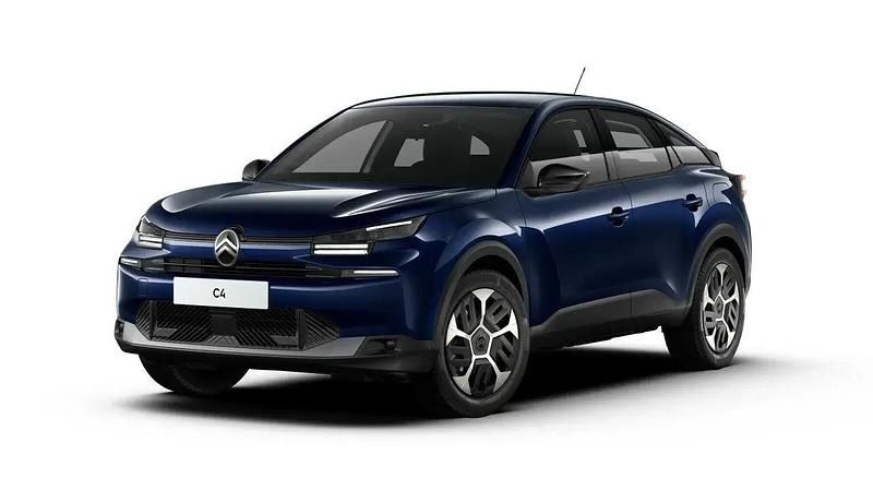 Ny Citroën e-C4 Shine 114 kW (156 HK) 2025 Blå