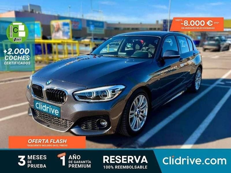 Gris Usado 2016 BMW 116 Efficient Dynamics Utilitario | 11.790 € (Buen precio) - Imagen 1/3