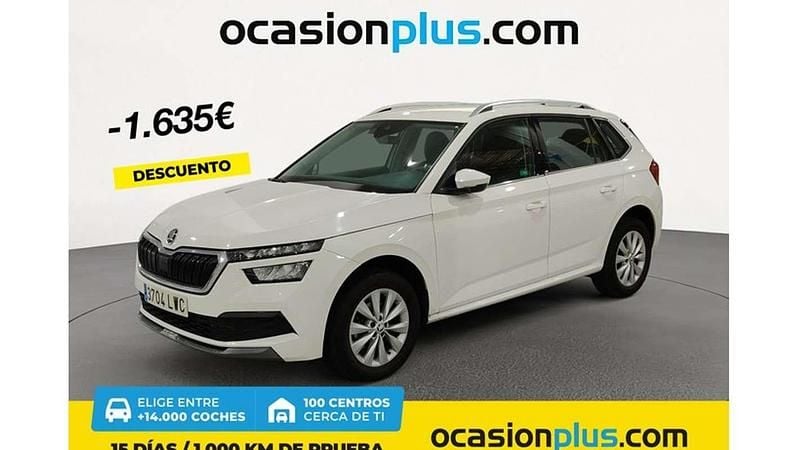 Blanco Usado 2022 Skoda Kamiq Ambition SUV | 15.814 € (Buen precio) - Imagen 1/4