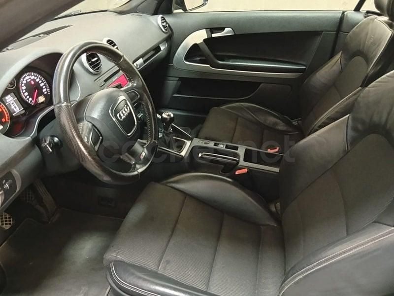 Usado Audi A3 Cabriolet Ambition 140 CV (102 kW) 2011 Negro Descapotable