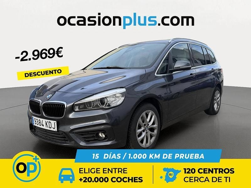 Usado BMW 218 Gran Tourer 150 CV (110 kW) 2017 Gris Monovolumen