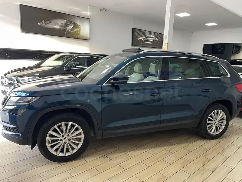 Usado Skoda Kodiaq Style 190 CV (139 kW) 2018 Azul SUV