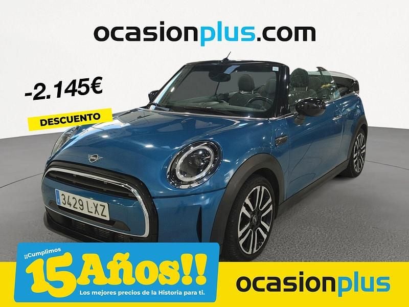 Azul Usado 2022 Mini Cooper Cabriolet Descapotable | 23.600 € (Precio justo) - Imagen 1/4