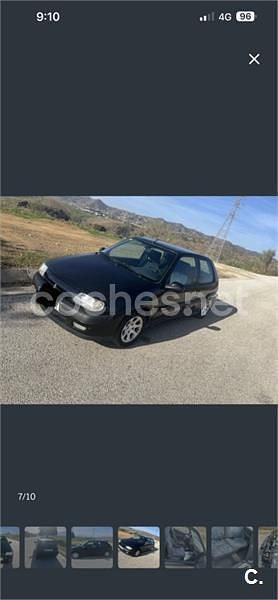 Usado Citroën Saxo VTR Sport 90 CV (66 kW) 1997 Negro Utilitario