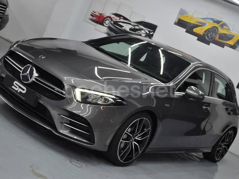 Gris / plata Usado 2019 Mercedes A35 AMG Berlina | 33.900 € (Precio justo) - Imagen 1/4